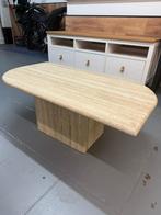 Travertine salontafel, Huis en Inrichting, Ophalen, Overige materialen, 50 tot 100 cm, 50 tot 100 cm