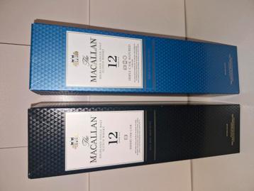 2 bouteilles Macallan 12y, Enlèvement ou Envoi, Comme neuf