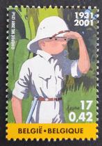 Belgique : COB 3048 ** Tintin 2001., Neuf, Sans timbre, Timbre-poste, Enlèvement ou Envoi