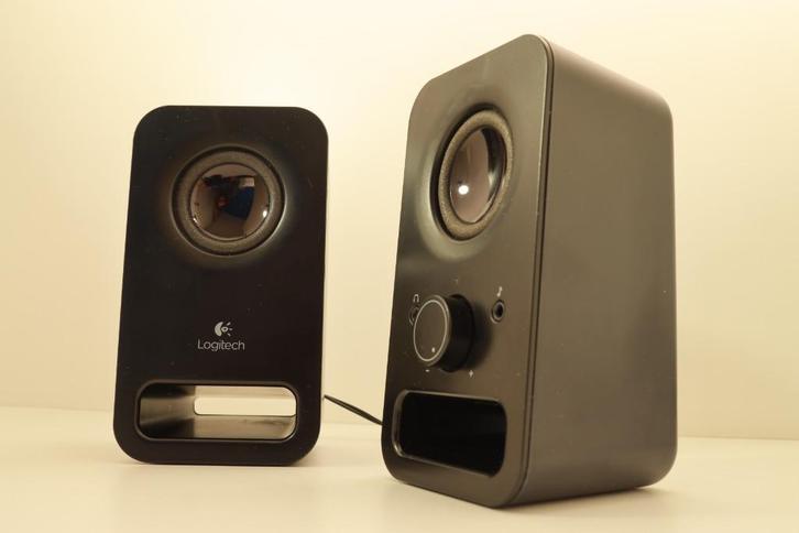 Logitech Z150 stereo speakers, Computers en Software, Pc speakers, Zo goed als nieuw, Ophalen of Verzenden