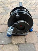 Kabelhaspel 3G1,5mm2. 16A  25m, Doe-het-zelf en Bouw, Ophalen, Zo goed als nieuw, Kabel of Snoer