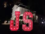 Prachtig grote lichtletters te huur, Ophalen, Zo goed als nieuw