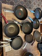13 kook / wok / braadpannen Tefal en Brabantia, Ophalen, Zo goed als nieuw, Wok