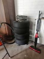 Winterbanden Kleber Bridgestone Mercedes, Auto-onderdelen, Ophalen, Gebruikt, 15 inch, Banden en Velgen