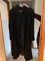 Zwarte astrakan, Kleding | Dames, Jassen | Winter, Ophalen, Zo goed als nieuw, Maat 38/40 (M)