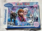 Puzzle Clementoni Glitter « Reine des neiges » - 104 pcs - 6, Ophalen, Meer dan 50 stukjes, Zo goed als nieuw, 6 jaar of ouder