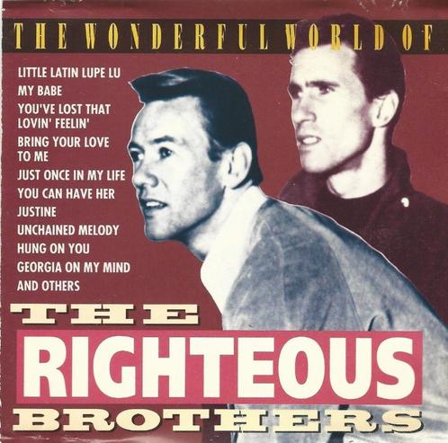 CD * THE RIGHTEOUS BROTHERS - THE WONDERFUL WORLD OF..., CD & DVD, CD | Pop, Comme neuf, 1960 à 1980, Enlèvement ou Envoi