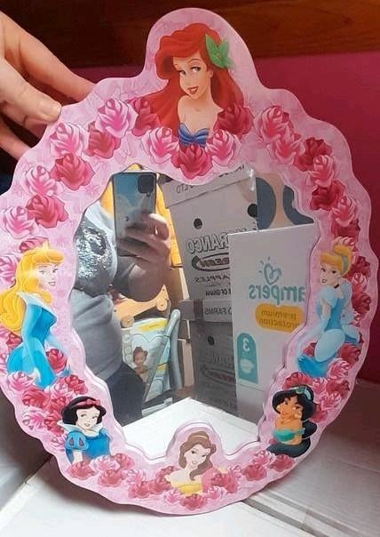 Princessen spiegel, Ophalen, Zo goed als nieuw, Spiegel