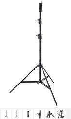 KOOPJE  Manfrotto 126BSUAC Statief, Audio, Tv en Foto, Fotografie | Statieven en Balhoofden, Ophalen, Nieuw, 175 cm of meer, Driepoot
