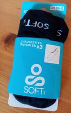 Soft : 3 paar nieuw zwart sneakersokken lage sokken 39 / 42, Kleding | Dames, Sokken en Kousen, Soft, Nieuw, Ophalen of Verzenden