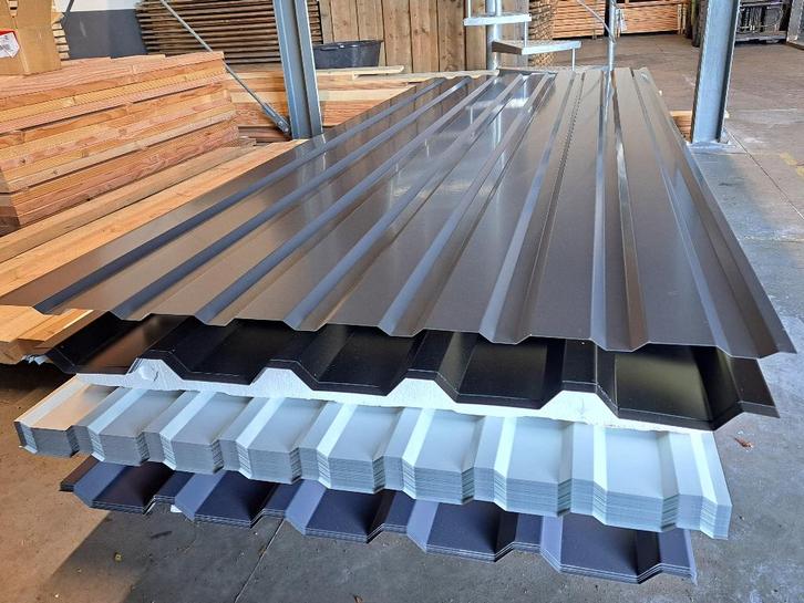 GOEDKOOP! Dakplaten/wandplaten (€7,5/m²): diverse reeksen, Bricolage & Construction, Tuiles & Revêtements de toit, Neuf, Plaque de toiture ou Plaque de tuile
