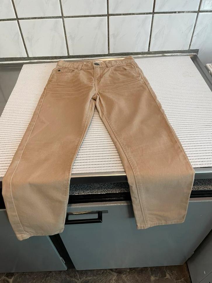 Pantalon garcon, Kinderen en Baby's, Kinderkleding | Maat 128, Zo goed als nieuw, Broek, Ophalen