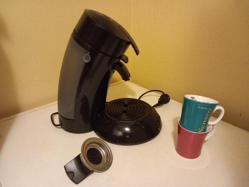 „Senseo Original” met intensiteitskiezer + 2 rugzakken, Elektronische apparatuur, Koffiezetapparaten, Zo goed als nieuw, Koffiepads en cups