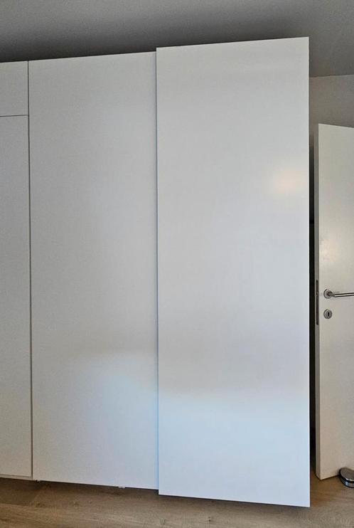 Schuifdeur wit, 150x236 cm, Huis en Inrichting, Kasten | Kleerkasten, Zo goed als nieuw, Ophalen