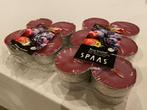 Kaarsen Spaas 20 stuks grote theelichten, Huis en Inrichting, Ophalen, Nieuw, Kaars, Minder dan 25 cm