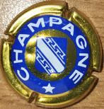 Champagnecapsule van VIGNERONS goud & blauw nr 447, Nieuw, Frankrijk, Ophalen of Verzenden, Champagne