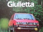 Alfa Romeo Giulietta 1984 Brochure, Verzenden, Alfa Romeo