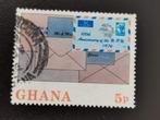 Ghana 1974 - UPU - postzegel op postzegel, Postzegels en Munten, Ophalen of Verzenden, Gestempeld