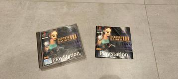 Tomb Raider III - Adventures of Lara Croft (PS1) disponible aux enchères