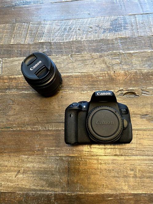 Canon EOS 750D + Canon EFS 18-55mm, Audio, Tv en Foto, Fotocamera's Digitaal, Zo goed als nieuw, Spiegelreflex, Canon, Ophalen
