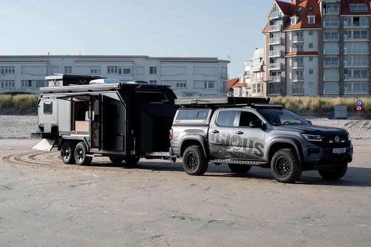 Hunter Offroad Caravan - AXT dealer BeNeLux & France, Caravans en Kamperen, Caravans, Particulier, tot en met 5, 1500 - 2000 kg