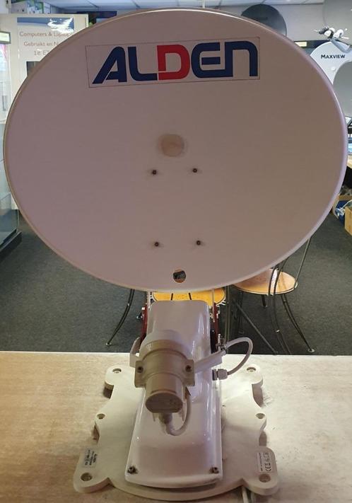 Antenne satellite automatique Alden AIO avec TV, Caravanes & Camping, Camping-car Accessoires, Comme neuf, Enlèvement ou Envoi