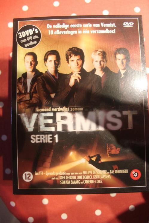 Vermist  seizoen 1-2-3-4, Cd's en Dvd's, Dvd's | Tv en Series, Zo goed als nieuw, Non-fictie, Vanaf 12 jaar, Ophalen of Verzenden