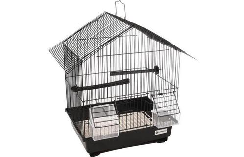 Cage Lombok maison noire, Animaux & Accessoires, Oiseaux | Cages & Volières, Neuf, Cage à oiseaux, Synthétique, Enlèvement ou Envoi