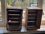2 houten bijzetkastjes, Antiek en Kunst, Ophalen