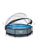 Exit zwembad opbouw rond NIEUW!!!, Tuin en Terras, Zwembaden, Ophalen, Minder dan 80 cm, Rond, Nieuw