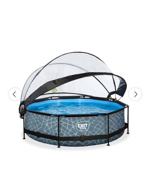 Exit zwembad opbouw rond NIEUW!!!, Tuin en Terras, Zwembaden, Nieuw, Opzetzwembad, Minder dan 80 cm, Rond, Ophalen