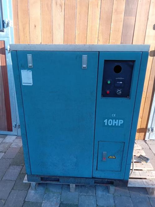 Silent Air Compressor, Doe-het-zelf en Bouw, Compressors, Gebruikt, 10 bar of meer, 100 liter of meer, 800 liter/min of meer, Geluidgedempt