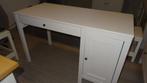Bureau ikea hemnes blanc massif  A SAISIR, Maison & Meubles, Bureaux, Enlèvement, Utilisé, Bureau