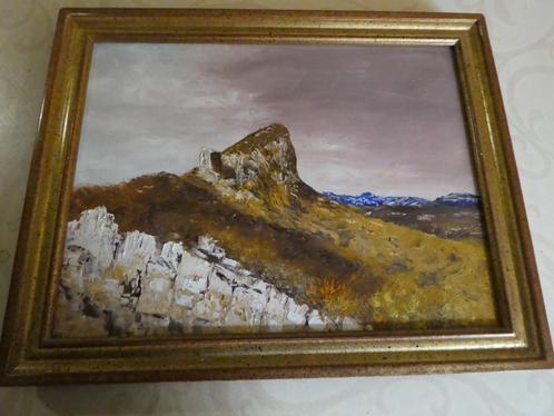 schilderij bergketen.prijsdaling., Antiek en Kunst, Kunst | Schilderijen | Klassiek, Ophalen