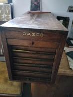 Jasco fichebak vintage, Ophalen