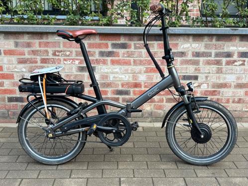 Elektrische plooifiets Qwic, Fietsen en Brommers, Elektrische fietsen, Zo goed als nieuw, Qwic, Ophalen