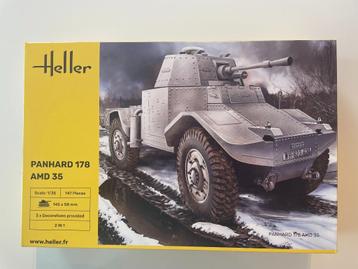 AFV WW2 Heller 30324 1/35 : Panhard 178 AMD 35 - France