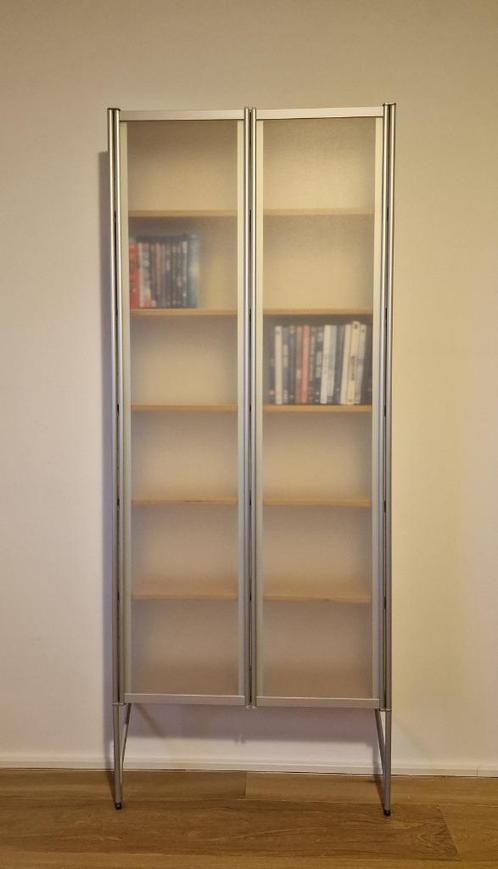 Kast voor DVD - Blu-ray - CD, Huis en Inrichting, Kasten | Vitrinekasten, Gebruikt, 150 tot 200 cm, Minder dan 50 cm, Minder dan 25 cm