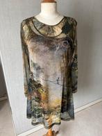 Kleedje met bijpassende gilet, Kleding | Dames, Jurken, Ophalen of Verzenden, Gedragen, Maat 42/44 (L), Overige kleuren