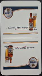 1 Speelkaart Riegele S. Brauerei, Verzamelen, Ophalen of Verzenden
