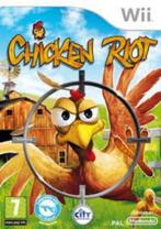 Jeu Wii Chicken Riot., 2 joueurs, Shooter, Utilisé, Enlèvement ou Envoi
