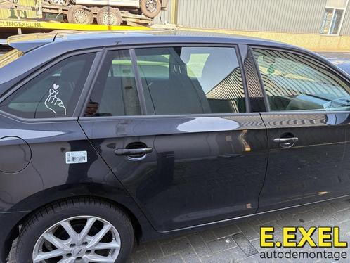 Deur rechts achter Skoda Rapid spaceback 2012-2019 LF9R, Auto-onderdelen, Carrosserie, Deur, Skoda, Achter, Rechts, Gebruikt, Herkomst onderdeel bekend
