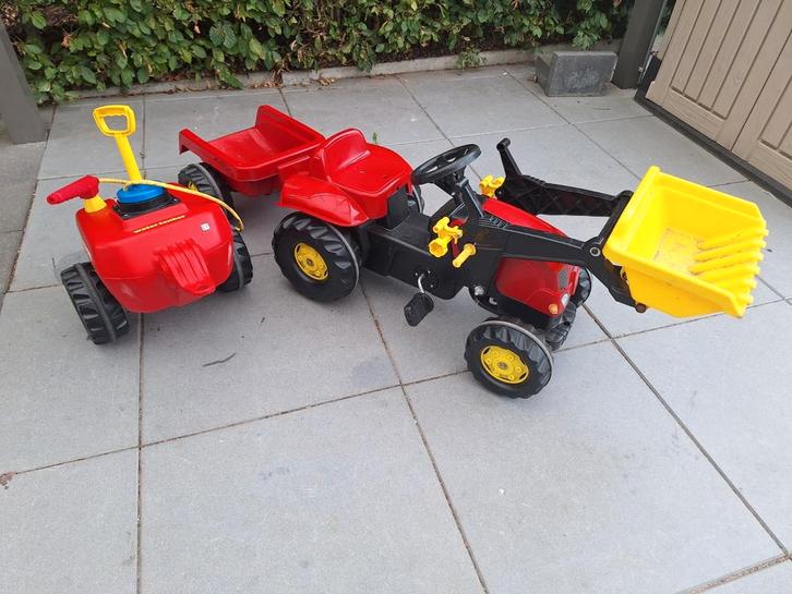 Speelgoedtractor met attributen, Kinderen en Baby's, Speelgoed |Speelgoedvoertuigen, Ophalen