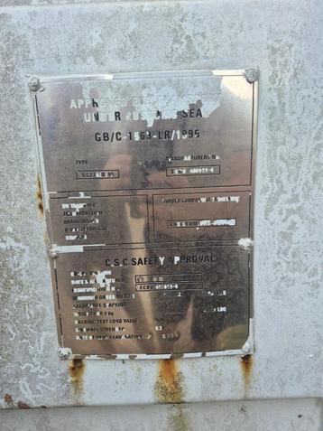 45ft container, Enlèvement