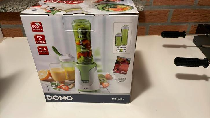 Domo DO436BL, Electroménager, Mélangeurs, Comme neuf, Mélangeur, Enlèvement ou Envoi