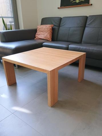 salontafel natuurhout massief beschikbaar voor biedingen