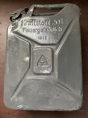 Duitse jerrycan wehrmacht, Verzamelen, Ophalen of Verzenden