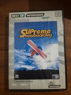 PC CD-ROM Supreme Snowboarding, Games en Spelcomputers, Gebruikt, Ophalen of Verzenden