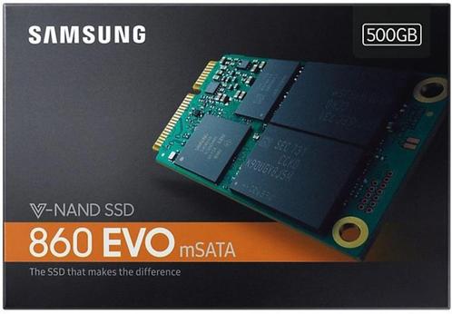 Samsung 860 EVO 500GB mSATA SSD, Informatique & Logiciels, Disques durs, Enlèvement ou Envoi
