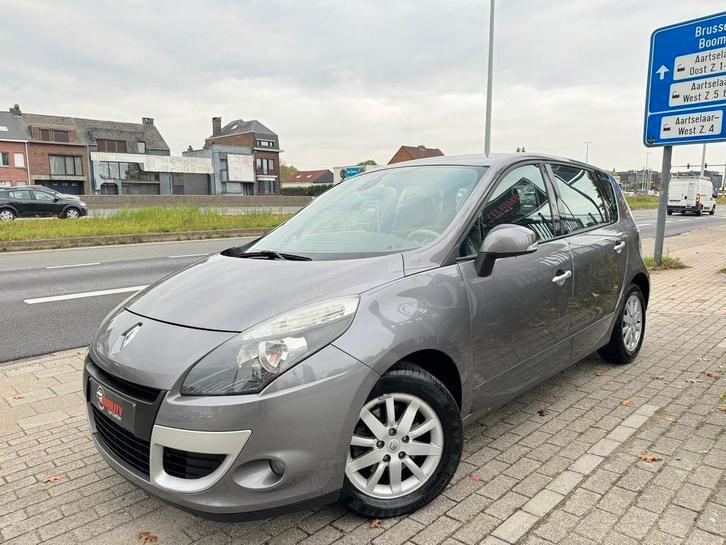 Renault Scenic 1.5dci 126dkm Navi Leder Euro5 Trekhaak, Auto's, Renault, Bedrijf, Te koop, Scénic, ABS, Airbags, Airconditioning